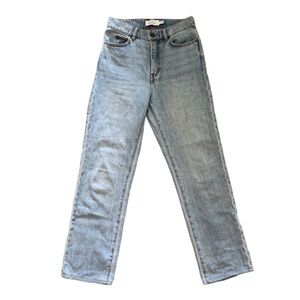 & Other Stories High-rise Blue Jeans